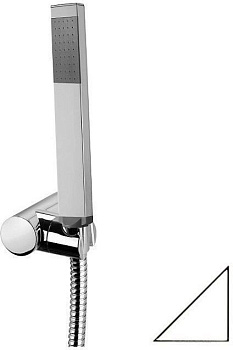 Душевой гарнитур Paffoni Premium ZDUP115BO настенный белый Душевой гарнитур Paffoni Premium ZDUP115BO настенный белый