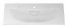 Раковина мебельная из искусственного камня Misty EVVA 100 Р-Евв14100-Д 100х40 накладная цвет белый