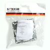 Розетка компьютерная 1-местная RJ-45 Stekker Эрна 49151