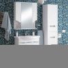 Шкаф-пенал Corozo Монро SD-00000712 30х190 напольный цвет белый