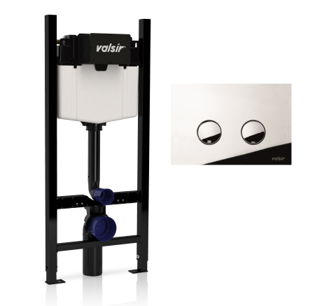 Клавиша смыва механическая Valsir P4 VS0869335 цвет хром