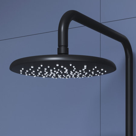 Душевая стойка RGW Shower Panels 59140125-04 настенная цвет черный