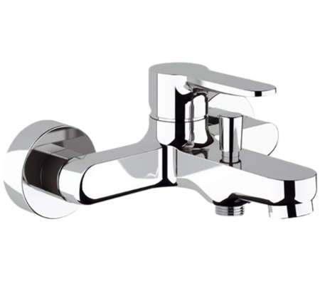 Смеситель для ванны Remer Winner W05 настенный хром без термостата