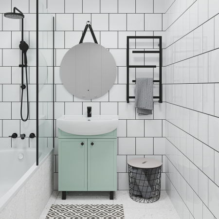 Зеркало с подсветкой Runo Руан 00-00001292 70х70