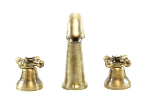 Смеситель Webert Armony AM750101065 на раковину бронза - фото 4