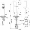 Смеситель Ideal Standard Connect Air A7012A2 на раковину золото