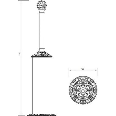 Ершик Migliore Cristalia 16803