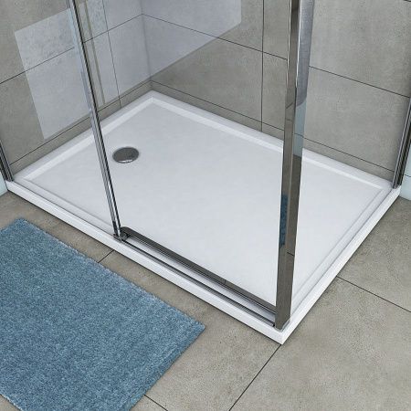 Душевой поддон из искусственного камня Aquaton Калифорния 1A714336CA010 120х90 белый