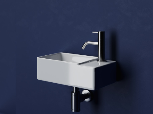 Раковина Ceramica Nova ELEMENT 40 см CN5045 подвесная цвет белый - фото 5