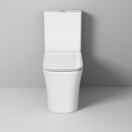 Унитаз напольный с бачком Grossman Classic GR-4467S белый с сиденьем микролифт безободковый каскадный смыв