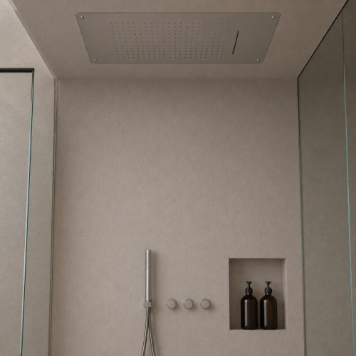 Верхний душ RGW Shower Panels (Шоувер панелс) 21140274-01 60х60 хром - фото 2