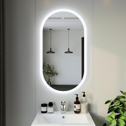 Зеркало с подсветкой Бриклаер 4627125415616 55х100 - фото 5