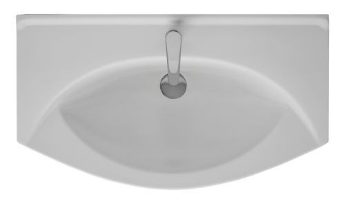 Раковина мебельная керамическая Dreja Laguna 85 191676 86х49 накладная цвет белый - фото 3