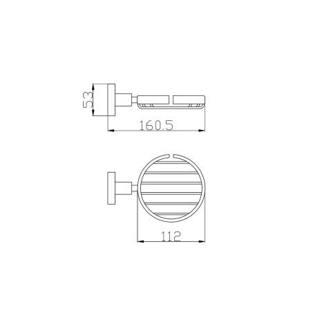 Мыльница RavSlezak Colorado COA0301ZK