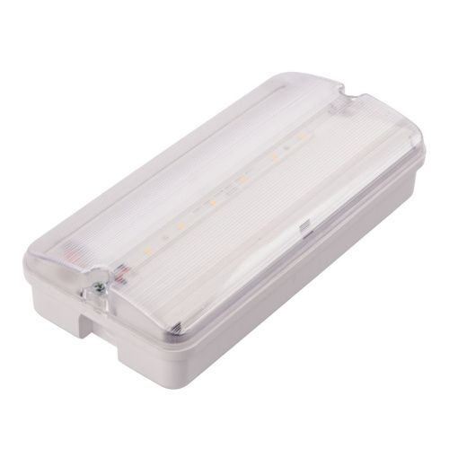 Светильник накладной Uniel ULW-K25B 6W/4000K/EMG IP65 WHITE - фото 2