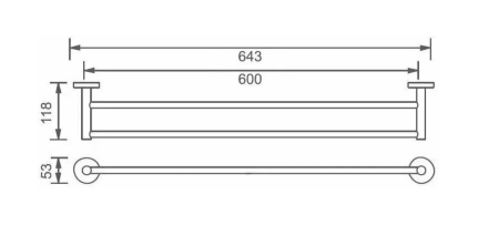 Полотенцедержатель D-Lin D252280