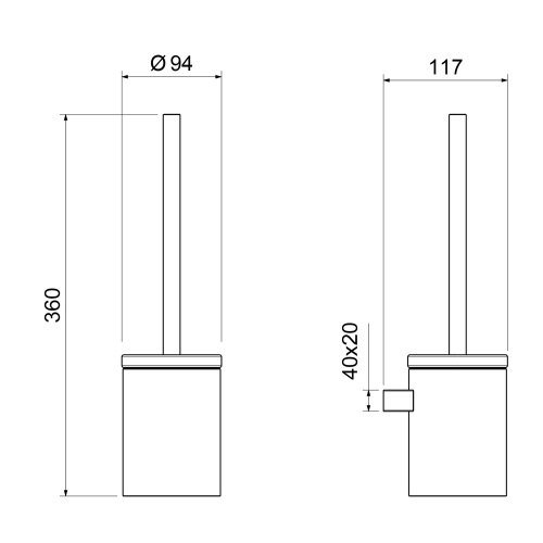 Ершик Timo Luiro 18661/00 - фото 2