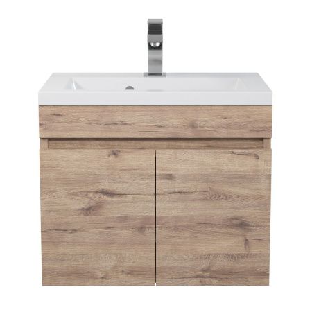 Тумба под раковину Uperwood Eva 3930213461 50х30 подвесная цвет коричневый