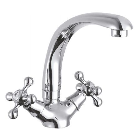 Смеситель для кухни Cron CN4408 на мойку хром