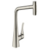 Смеситель для кухни Hansgrohe Focus 73816800 на мойку серый