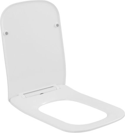 Чаша унитаза напольная Logan 00331874 цвет белый с сиденьем микролифт без бачка безободковая каскадный смыв