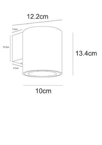 Уличный настенный светильник Arte Lamp Torcular (Торцулар) A1813AL-1BK - фото 3