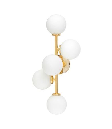 Светильник настенный Lumina Deco Marsiada (Марсиада) LDW 6033-5 F.GD