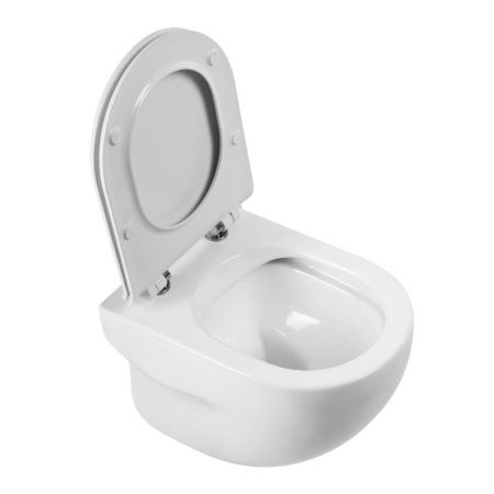 Чаша унитаза подвесная BelBagno ONDA BB066CHR цвет белый без сиденья безободковая каскадный смыв