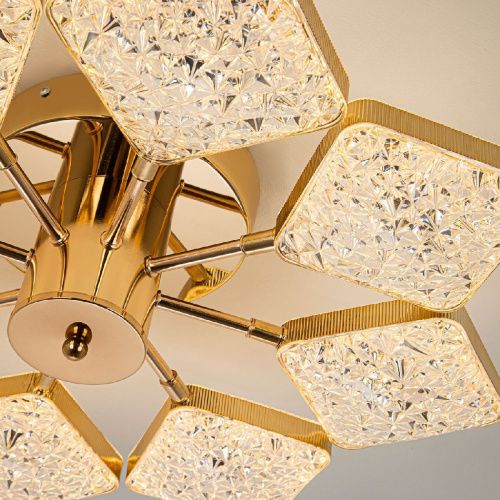 Люстра потолочная LED4U L8452-8 - фото 4