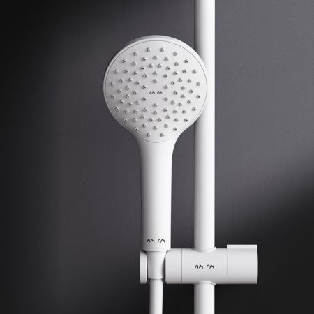 Душевая стойка Am.Pm Gem F0790033 настенная цвет белый