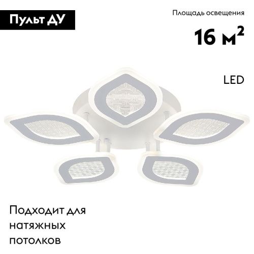 Люстра потолочная Natali Kovaltseva LED Light (ЛЕД Лигхт) LED LAMPS 81167 - фото 2
