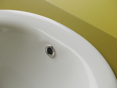 Раковина из сантехнического фарфора Ceramica Nova SUN CN6080 50х50 встраиваемая цвет белый 1 отверстие под смеситель