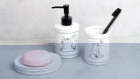 Стакан для зубных щеток Fixsen Teddy FX-600-3