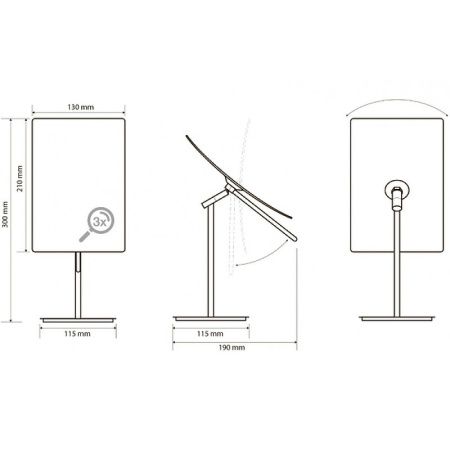 Косметическое зеркало Bemeta 116201312