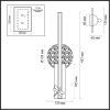 Светильник настенный Odeon Light L-vision (Л-висион) 5413/13WL