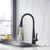 Смеситель для кухни Rose R213H на мойку черный