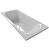 Ванна акриловая Aquanika Base A1018080023 180х80 пристенная прямоугольная
