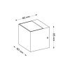 Уличный настенный светильник Italline IT30 IT3010