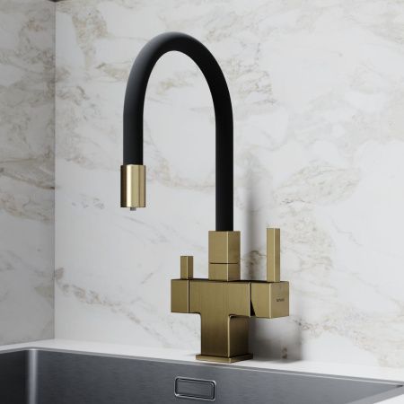 Смеситель для кухни Sancos Arno SC4005BG на мойку золото