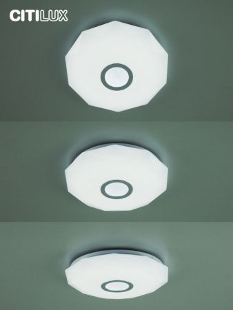 Люстра потолочная Citilux Диамант Смарт CL713A30G