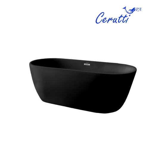 Ванна акриловая Cerutti SPA CT10512 170х75 отдельностоящая овальная - фото 2