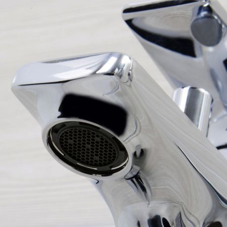 Смеситель для ванны и душа Wasserkraft Lopau 3200 3201 настенный хром