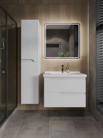 Шкаф-пенал Orange TOPLINE-Milano PM35-05KU 40х180 цвет белый