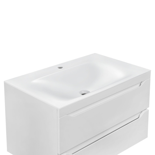 Раковина Vincea 80 см VCB-1F800W встраиваемая цвет белый - фото 2