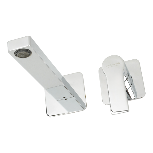 Смеситель для раковины Mariani Kali B00565KLP встраиваемый в стену хром - фото 3