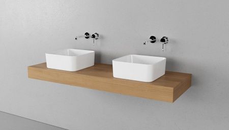 Столешница Velvex UNIT st.UNI.140-67 140х50 подвесная цвет коричневый