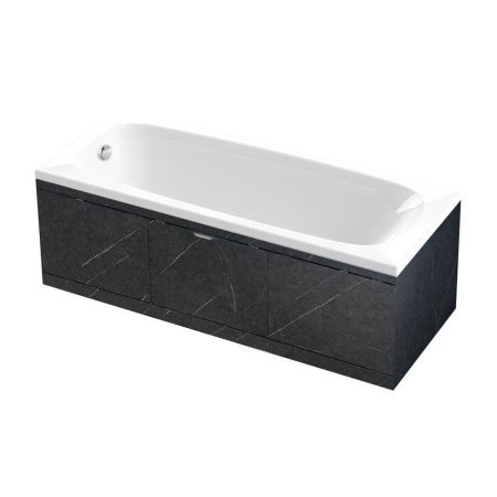 Экран под ванну Alavann Rita 170 см ALV0719006 фронтальный МДФ съемный/раздвижной черный