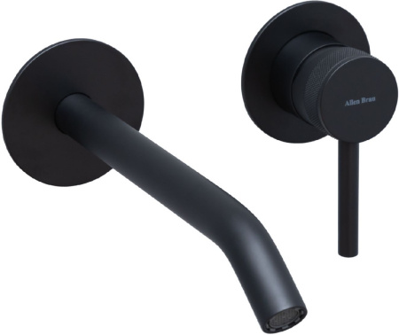 Смеситель Allen Brau Priority 5.31A03-31 встраиваемый в стену черный