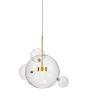 Светильник подвесной Lumina Deco Neroni (Нерони) LDP 6016-3+1 GD