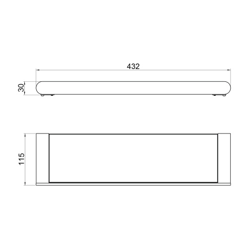 Полка Timo Saona 13072/18 - фото 2